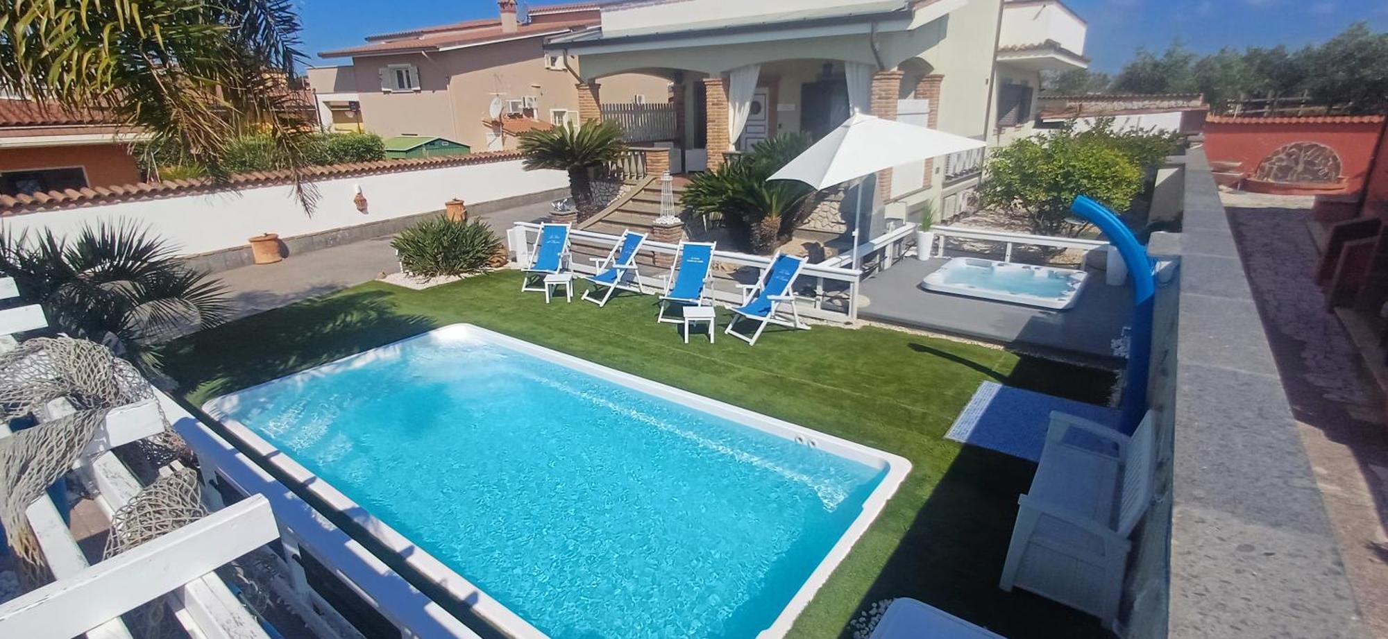 Alloggi Turistici Con Piscina Palestra Jacuzzi Sauna Anzio Eksteriør bilde